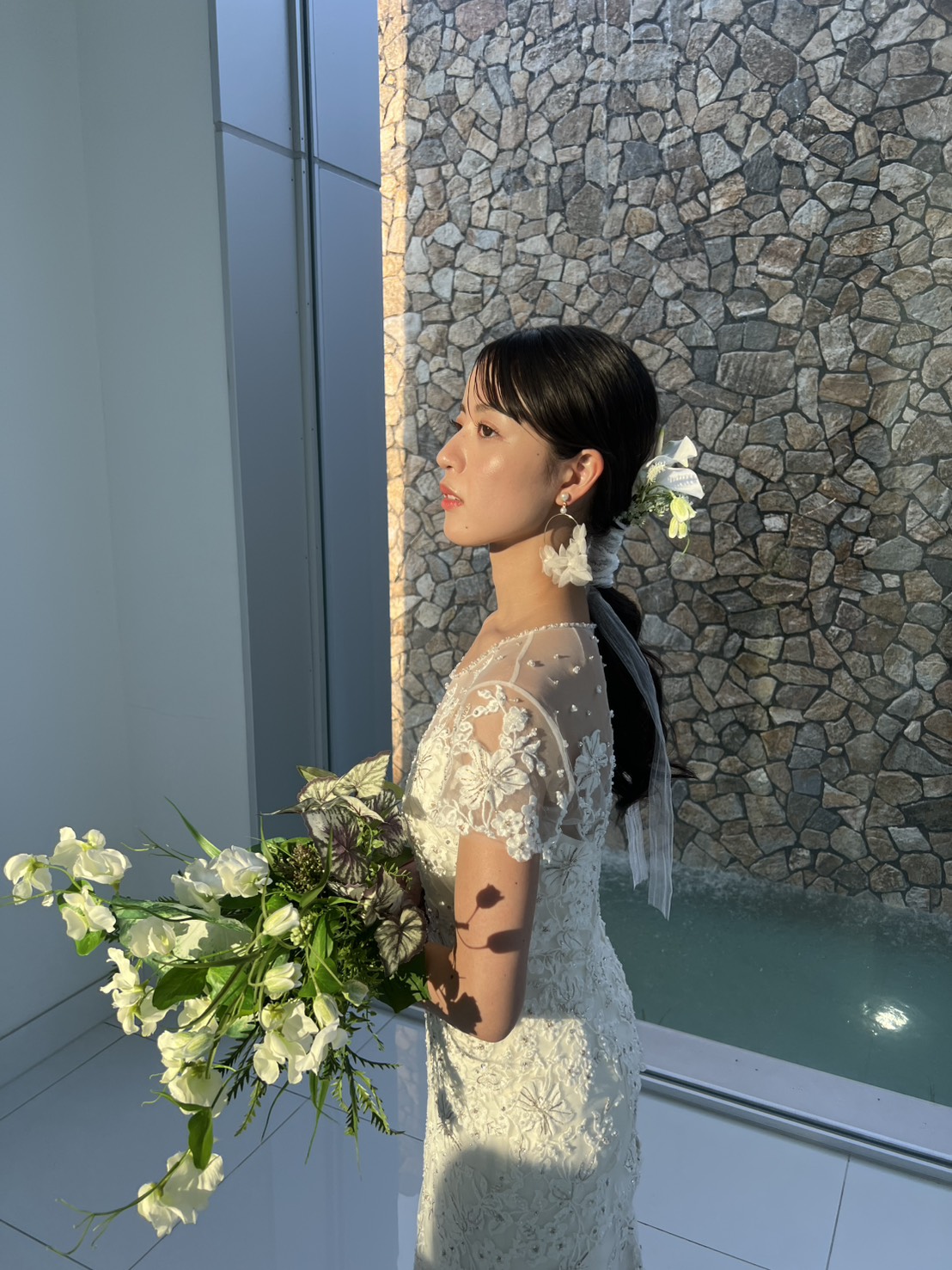 ウェディングドレス花嫁